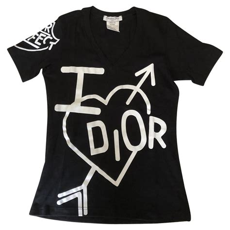 dior i love you shirt|Dior T.